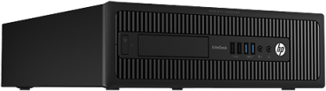 PC HP EliteDesk 800 G1 SFF (i5-4590, 8GB RAM, 250GB SSD, WLAN, Win 11 Pro) - gebraucht