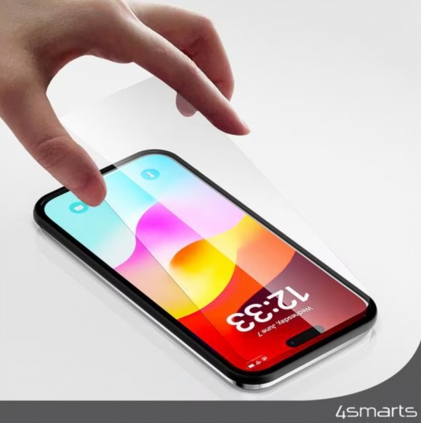 Panzerglas 4smarts für iPhone 15