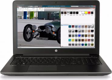 Laptop HP ZBook 15 G4 (i7-7820HQ, 32GB RAM, 512GB SSD, Quadro M2200, 15.6", Win 11 Pro) - neuwertig