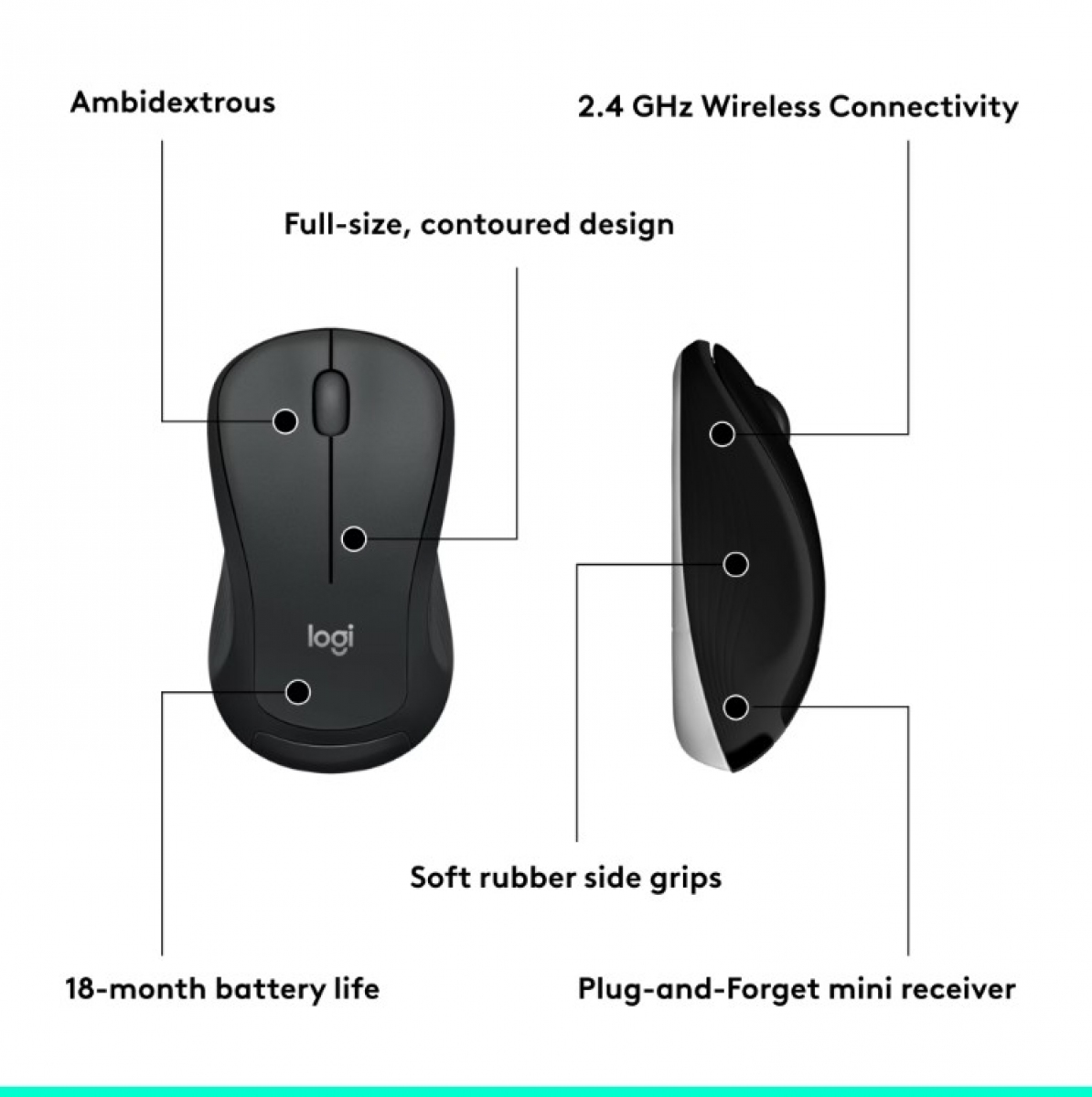 Logitech Tastatur Maus Set MK540 Advanced kabellos